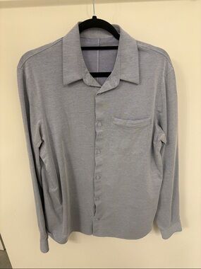 Lululemon Men’s Commission Shirt - Blue - Large